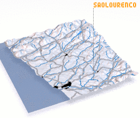 3d view of São Lourenço