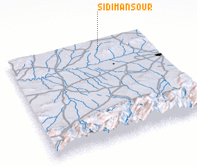3d view of Sidi Mansour