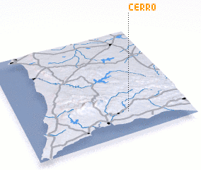 3d view of Cerro