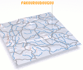 3d view of Fakouroudougou