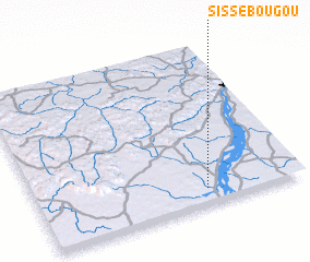 3d view of Sissébougou