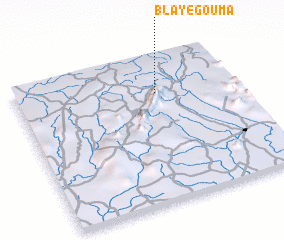 3d view of Blayégouma