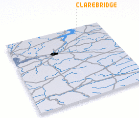 3d view of Clare Bridge