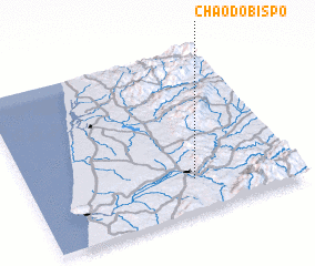 3d view of Chão do Bispo