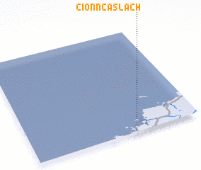 3d view of Cionn Caslach