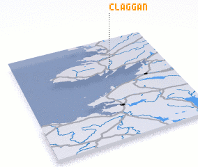 3d view of Claggan