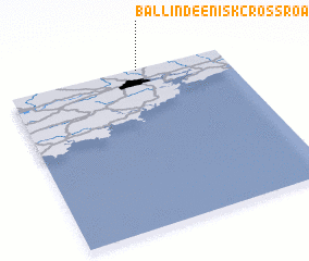 3d view of Ballindeenisk Cross Roads