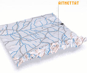 3d view of Aït Mettat