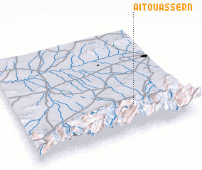 3d view of Aït Ouassern