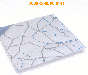 3d view of Douar Saïd Ben Mâti