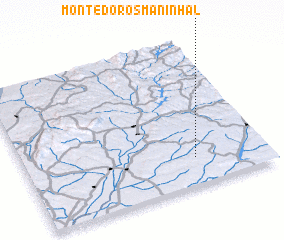 3d view of Monte do Rosmaninhal