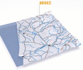 3d view of Arões