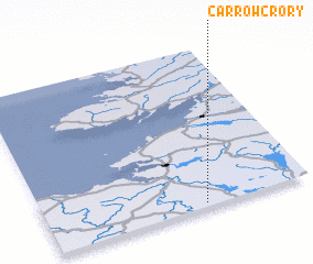 3d view of Carrowcrory