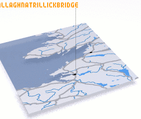 3d view of Ballaghnatrillick Bridge