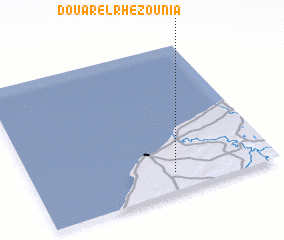 3d view of Douar el Rhezounia