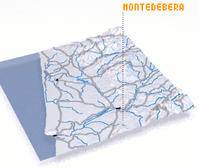 3d view of Monte de Bera