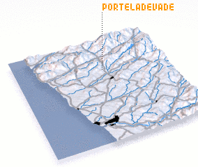 3d view of Portela de Vade