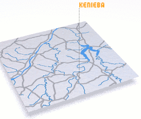 3d view of Kéniéba