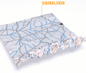 3d view of Sidi Bel Keïr