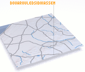 3d view of Douar Ouled Sidi Kassem