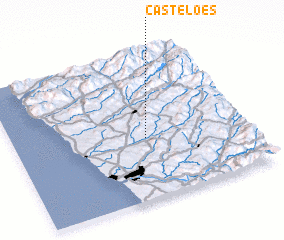 3d view of Castelões