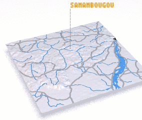 3d view of Samambougou