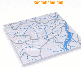 3d view of Sangarébougou