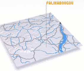 3d view of Falikabougou