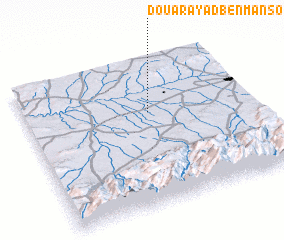 3d view of Douar Ayad Ben Mansour