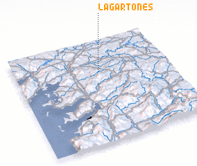 3d view of Lagartones