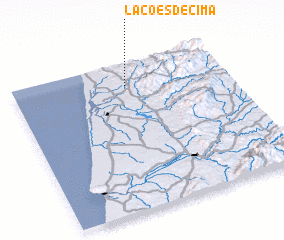 3d view of Lacões de Cima