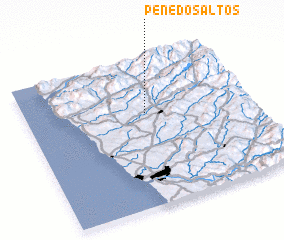 3d view of Penedos Altos