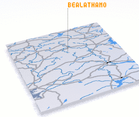 3d view of Béal Átha Mó