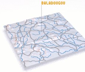 3d view of Baladougou