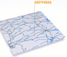 3d view of Gortfadda