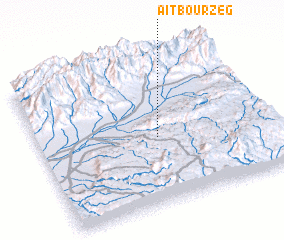 3d view of Aït Bourzeg