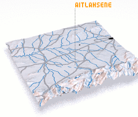 3d view of Aït Lahsene