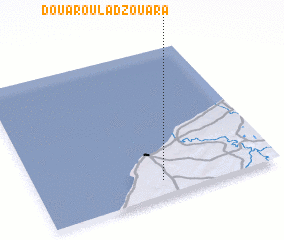 3d view of Douar Oulad Zouara