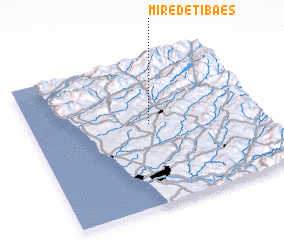 3d view of Mire de Tibães