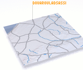 3d view of Douar Oulad Sassi