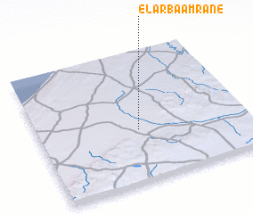 3d view of El Arba Amrane