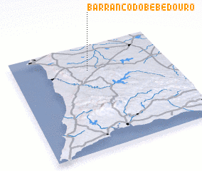 3d view of Barranco do Bebedouro