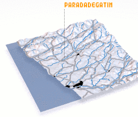 3d view of Parada de Gatim