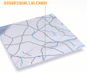 3d view of Douar Sidi Allal Chadi