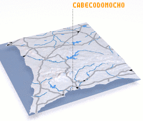 3d view of Cabeço do Mocho