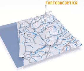 3d view of Fonte da Cortiça