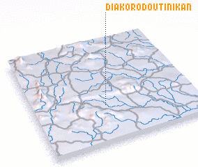 3d view of Diakorodou Tinikan