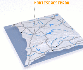 3d view of Montes da Estrada