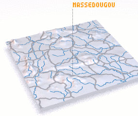 3d view of Massédougou