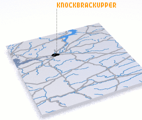 3d view of Knockbrack Upper